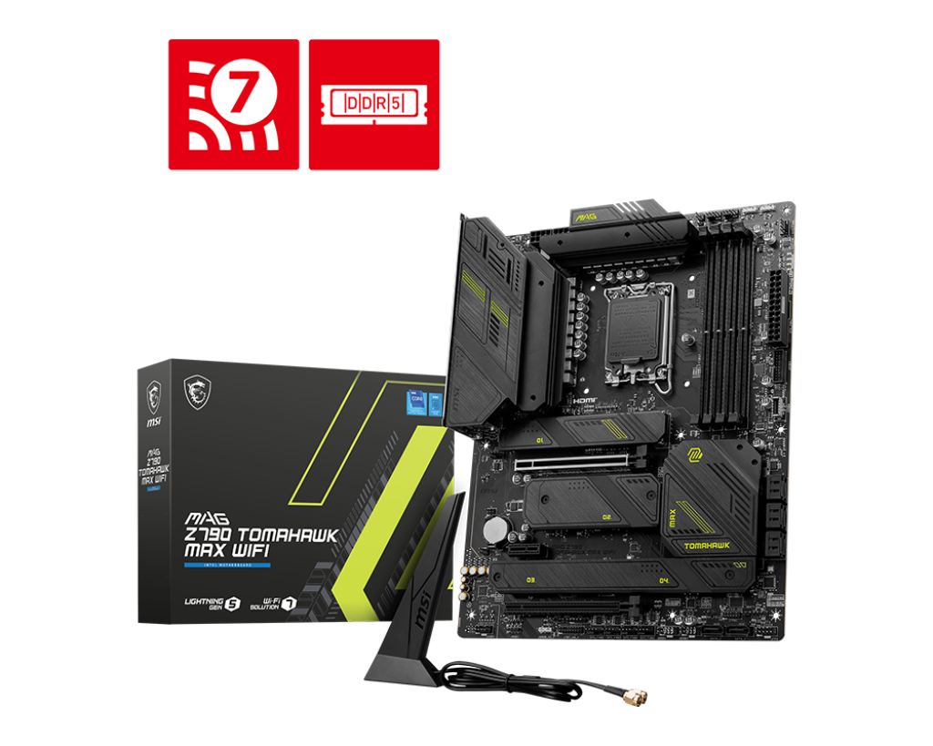 MSI Motherboard MAG Z790 TOMAHAWK MAX WIFI MSI Motherboard MAG Z790 TOMAHAWK MAX WIFI